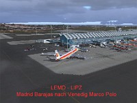 FS12 7892  Madrid Barajas, es geht los